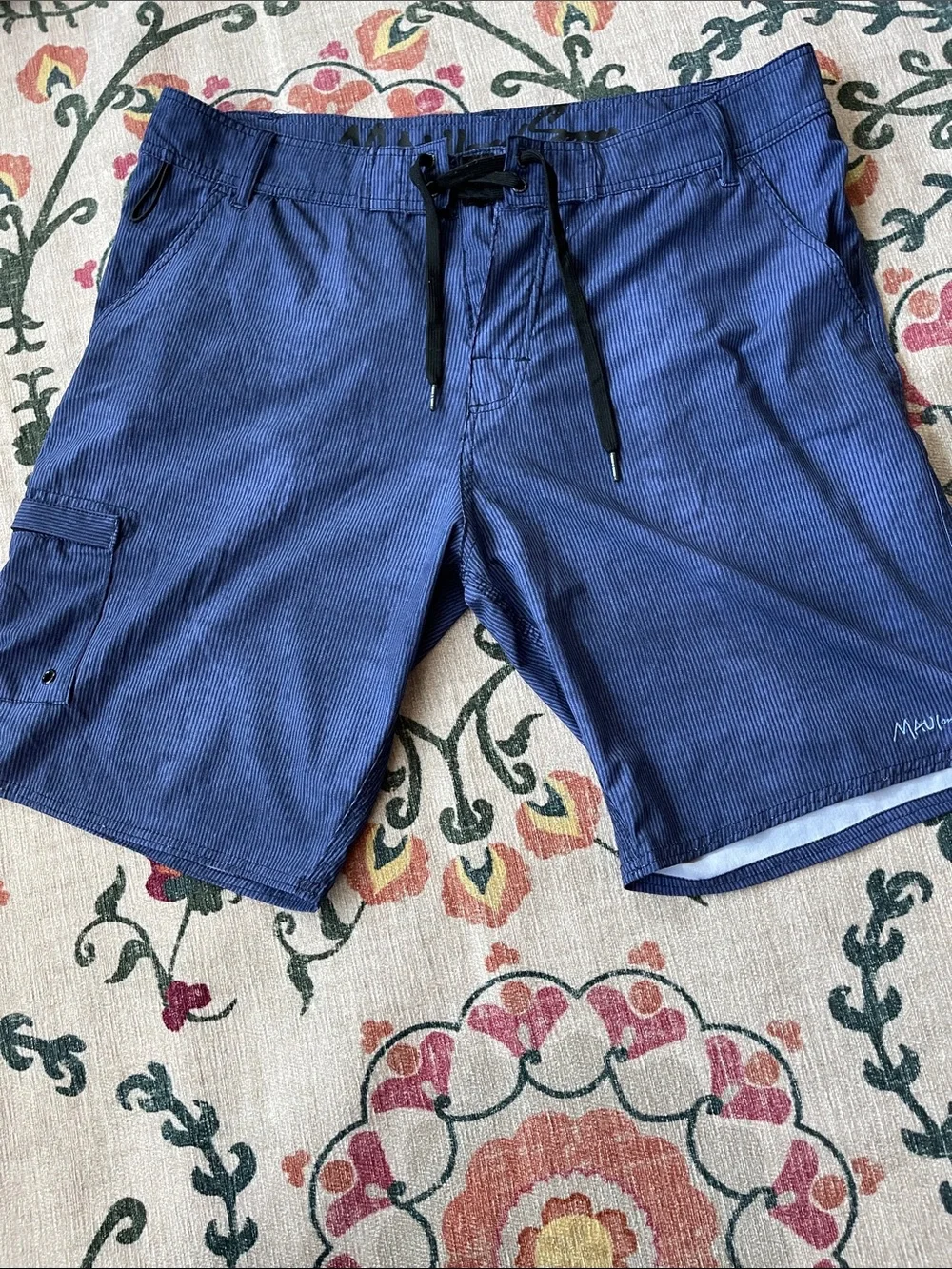 Maui and Sons Blue Men’s Swim Trunks